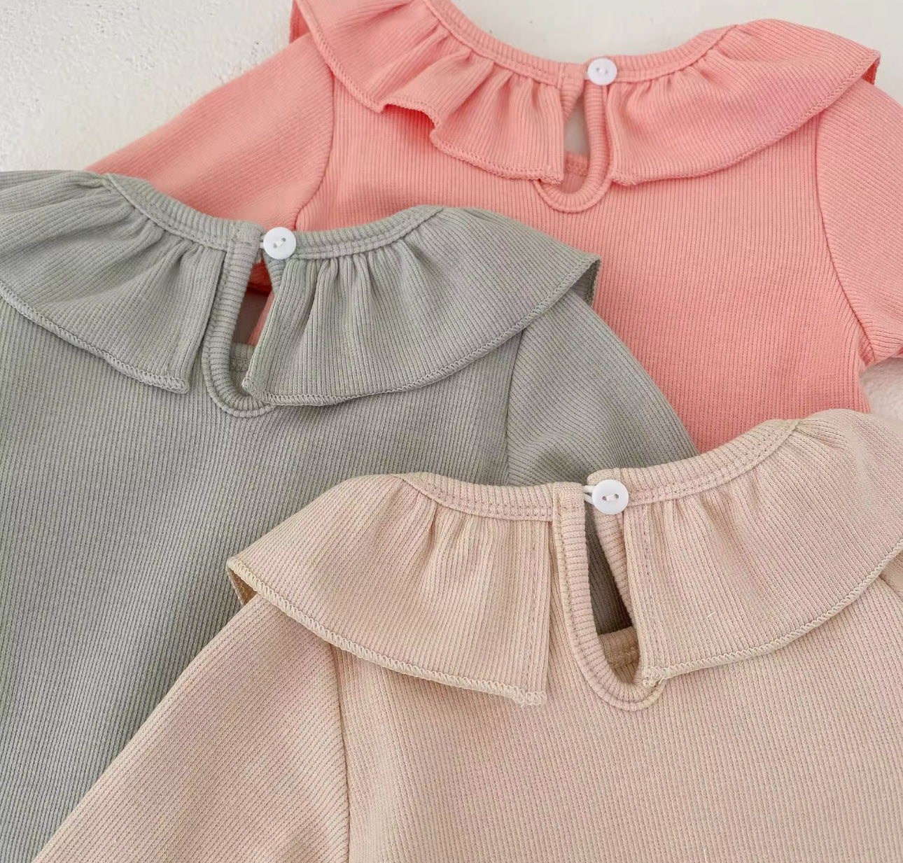 Pre order thick cotton rib top and leggings