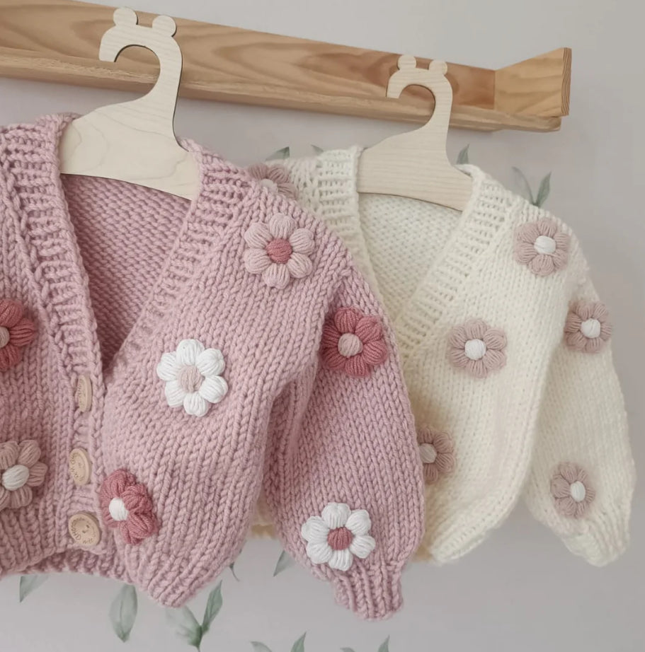 Designed by you handknitted by us: custom handknitted cardigan