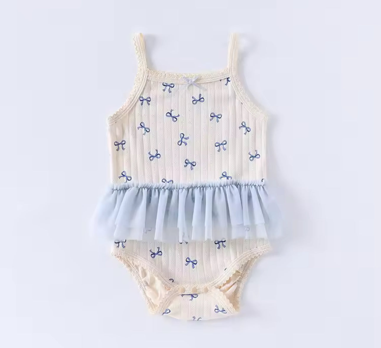 Pointelle tutu vests
