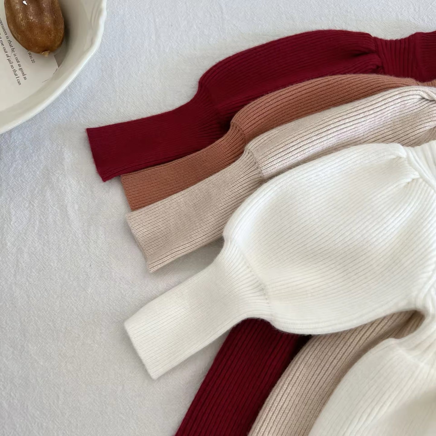 Chunky thick knit dress