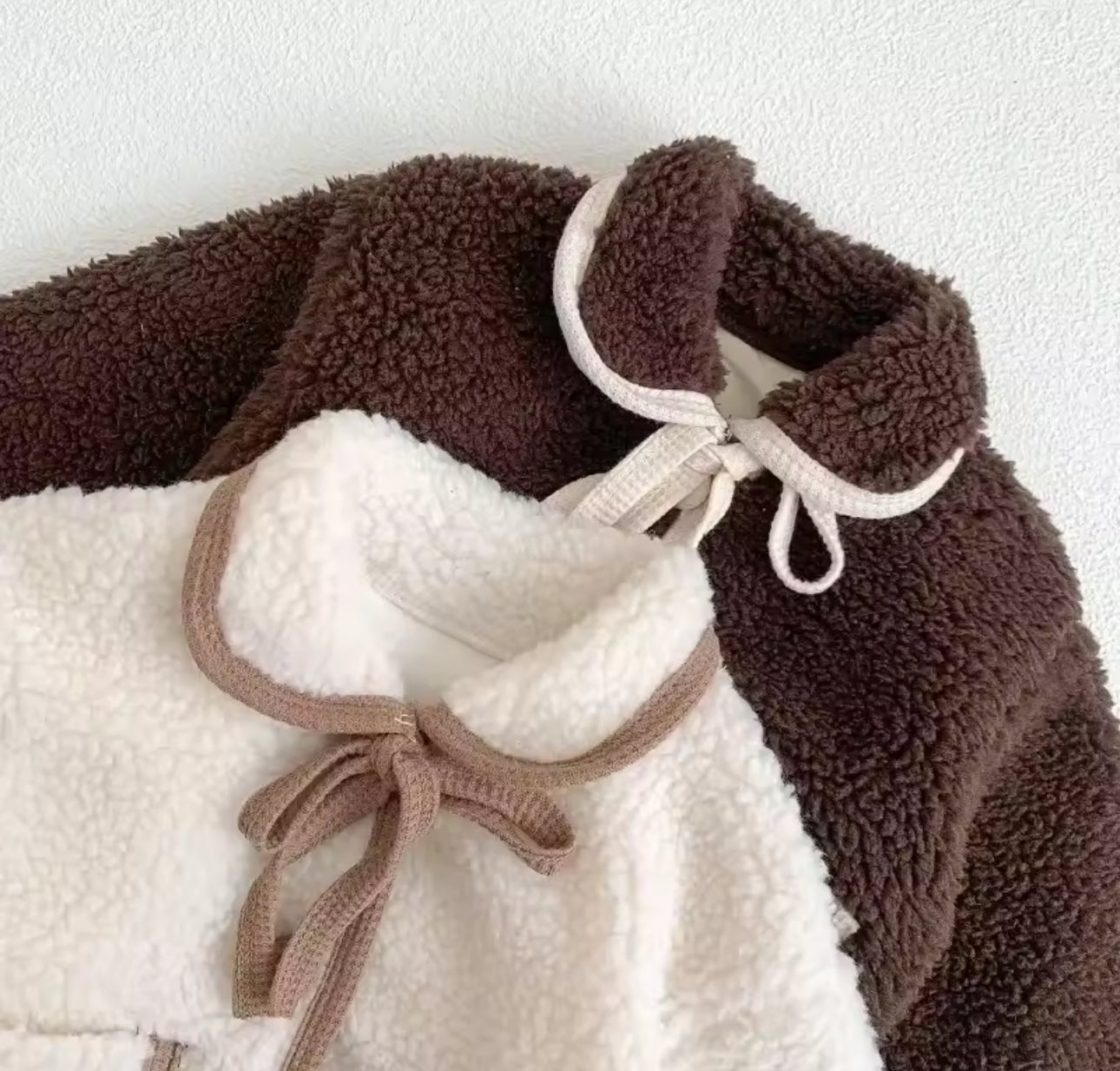 Fleece lined teddy coats