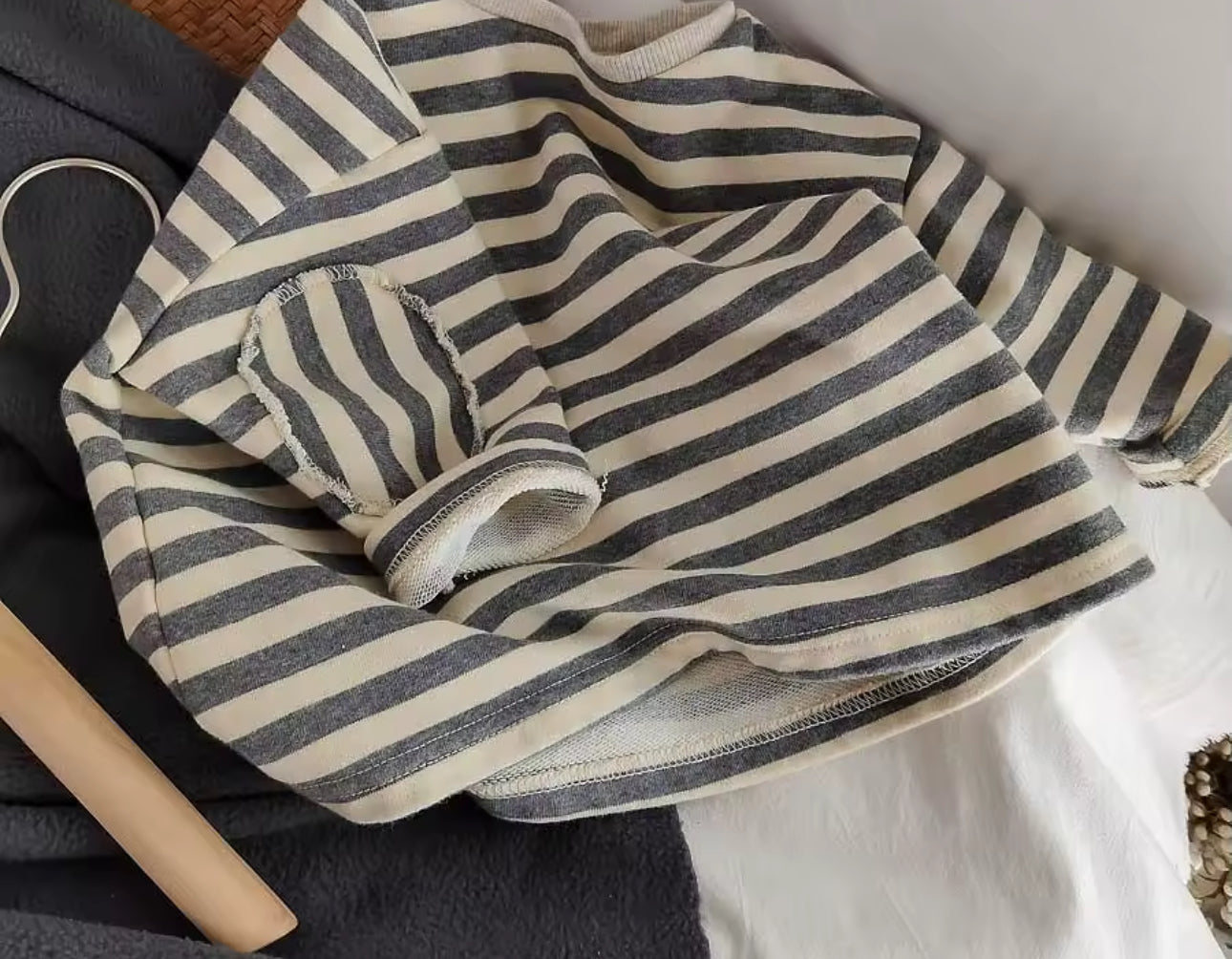 Stripe oversized tee