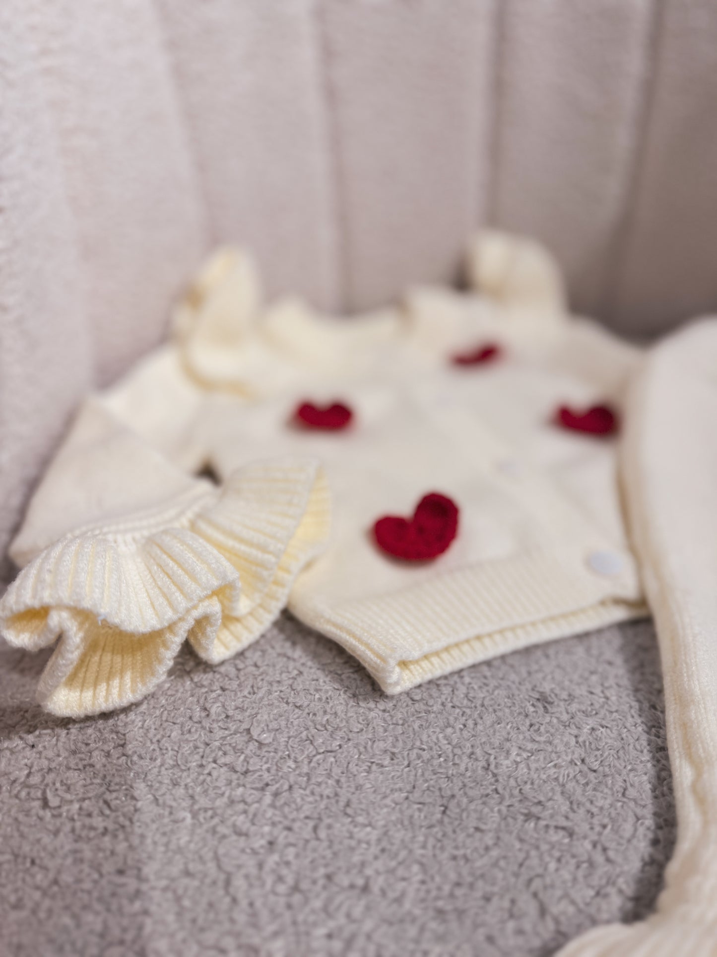 1 week order time hand-crotchet heart valentines set
