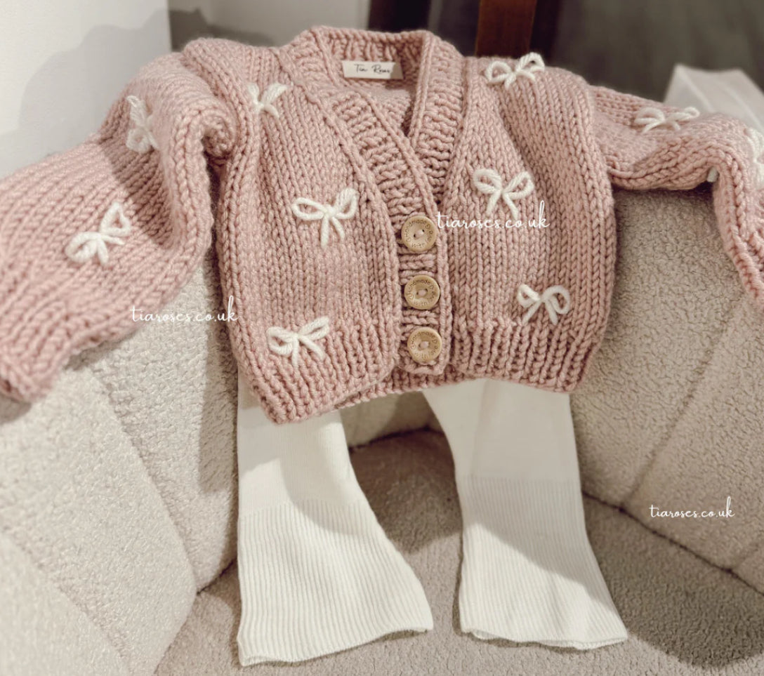 Designed by you handknitted by us: custom handknitted cardigan