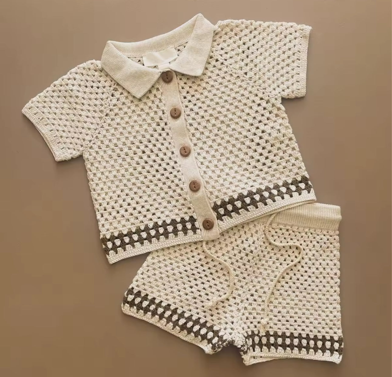 Crochet summer two piece set