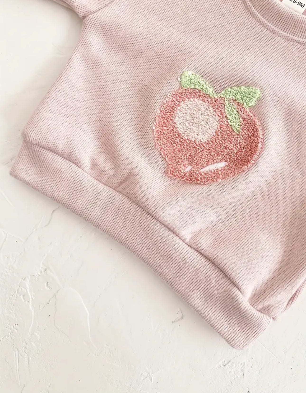 Two piece fruit jumper and legging set