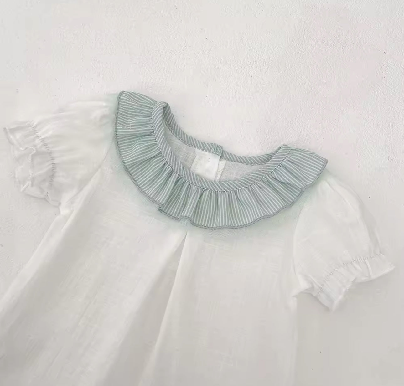 Sage green two piece spring summer set