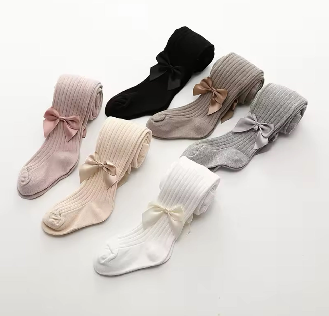 In stock spring bow tights