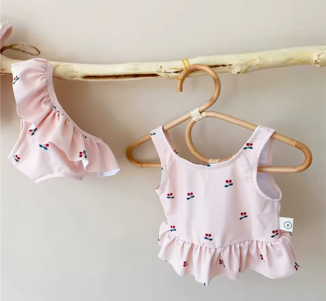 Cherry 3 piece swim set
