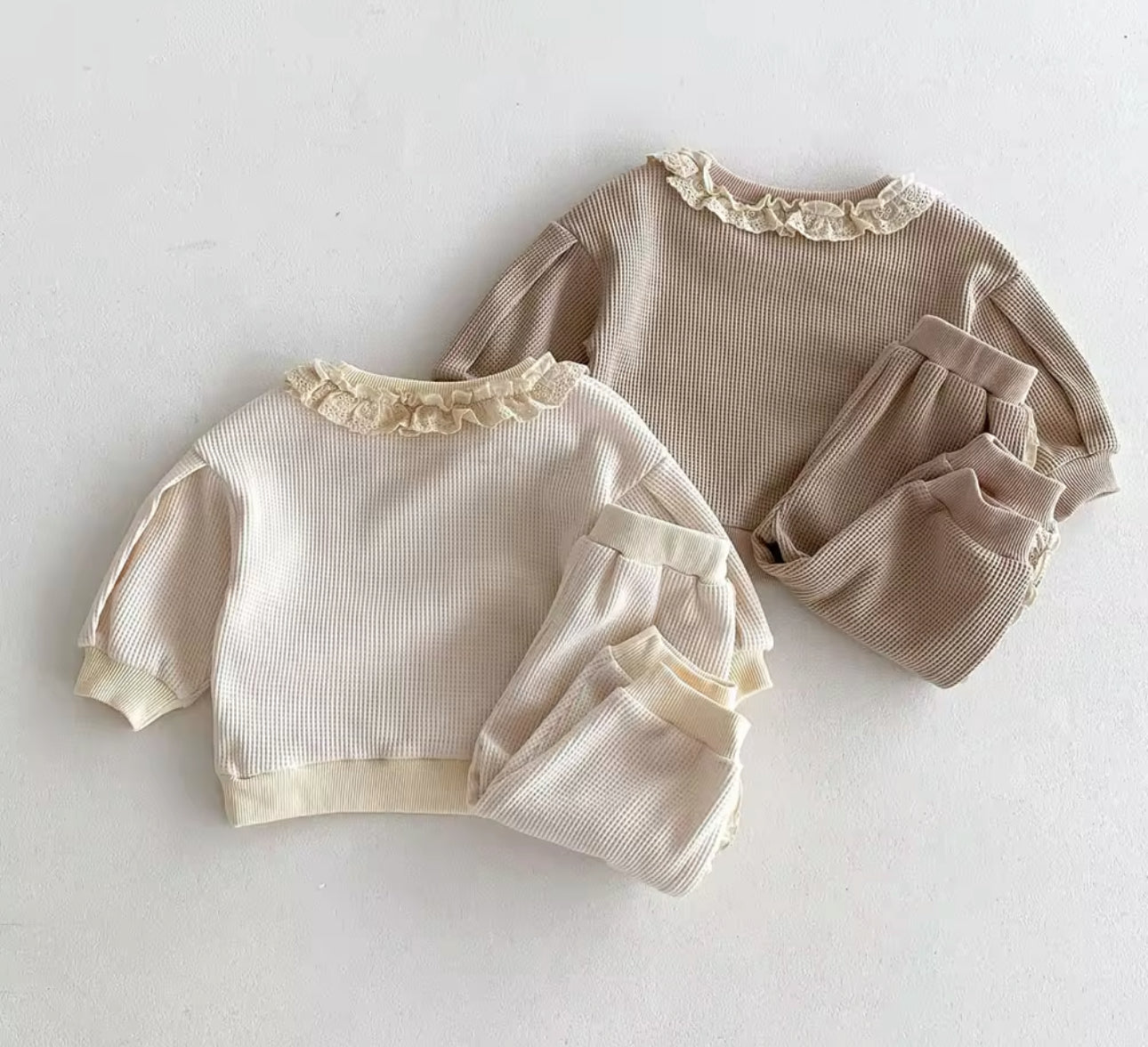 Pre order ruffle tracksuit set