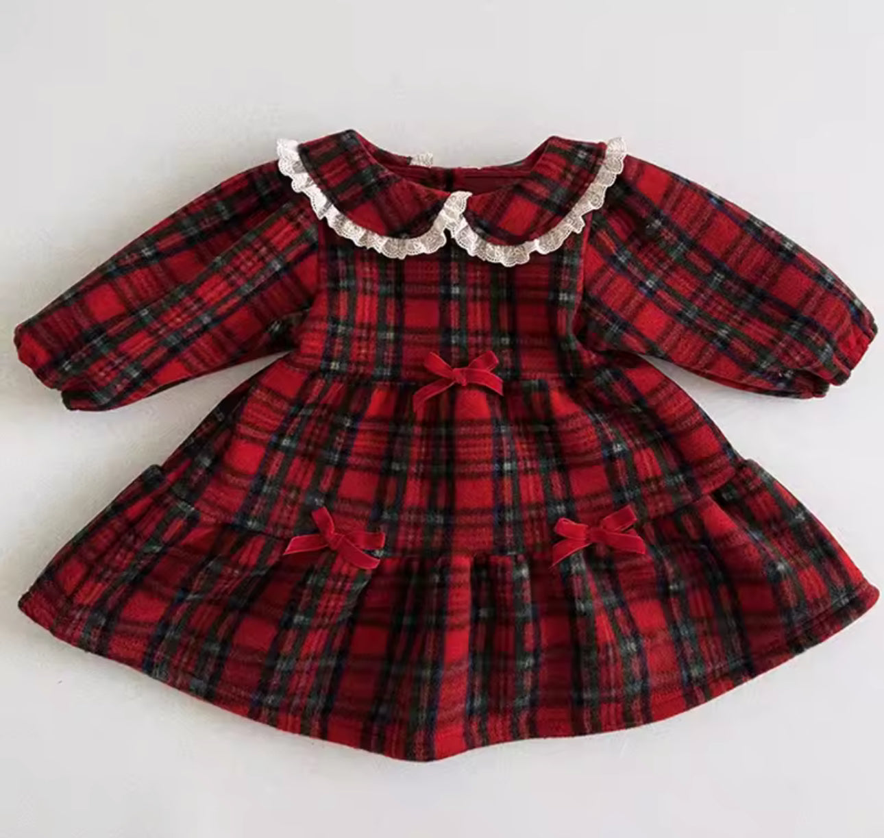 Fleece Christmas dresses
