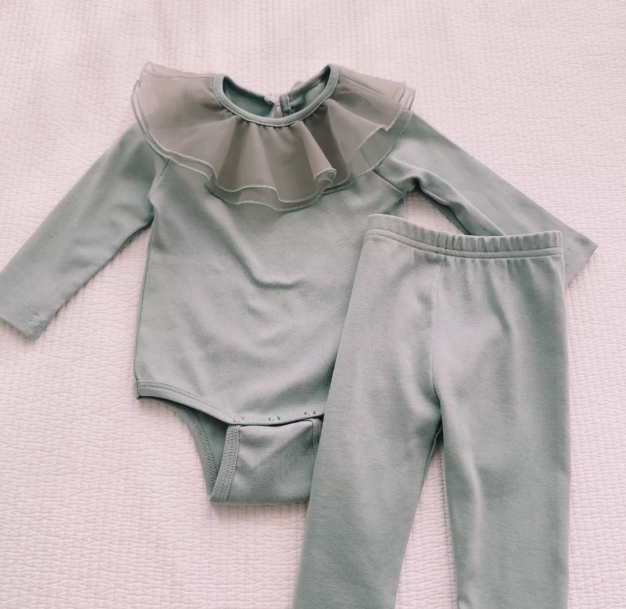 Pre order tutu collar cotton set
