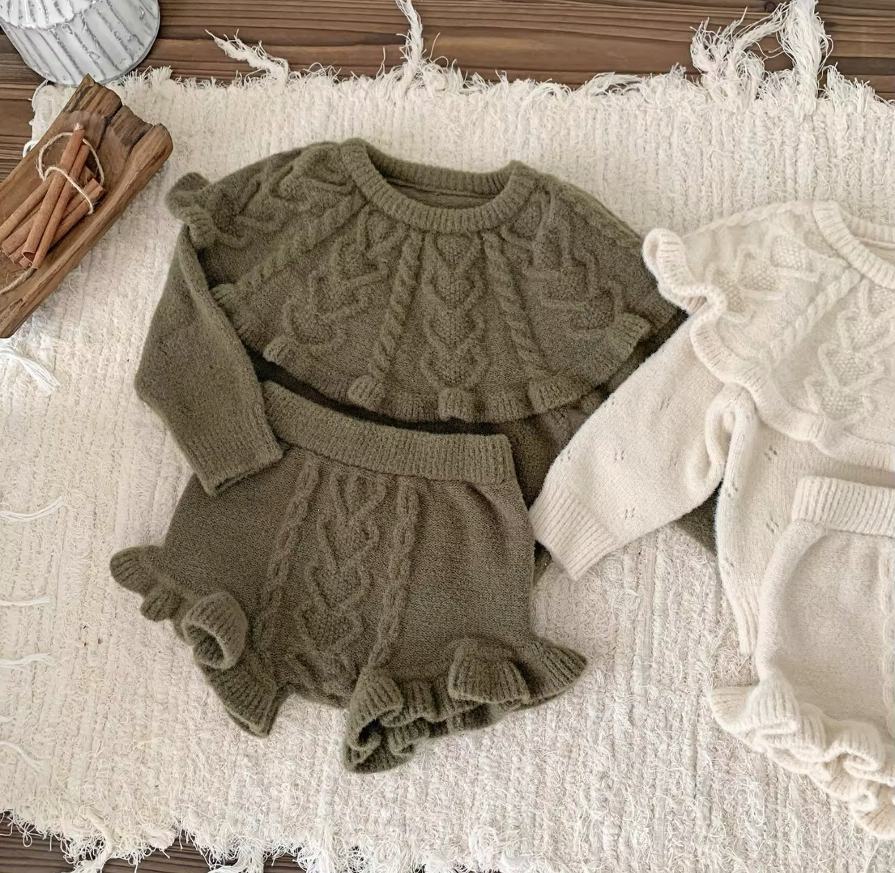 Pre order knit two piece sets