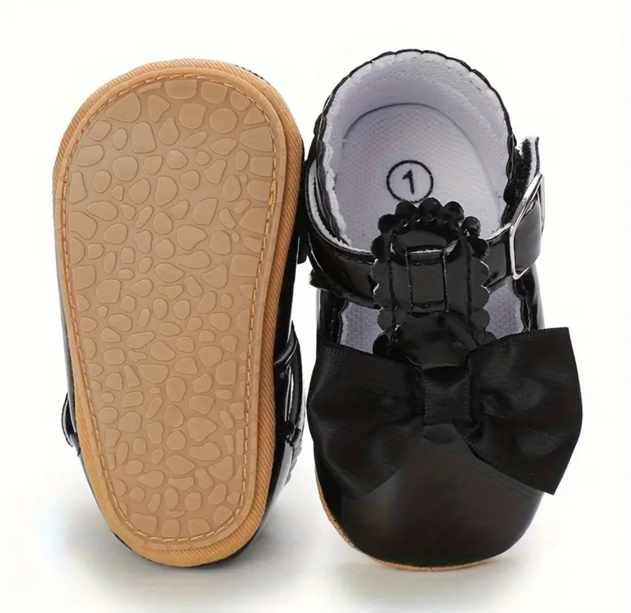 Pre order patent bow shoes