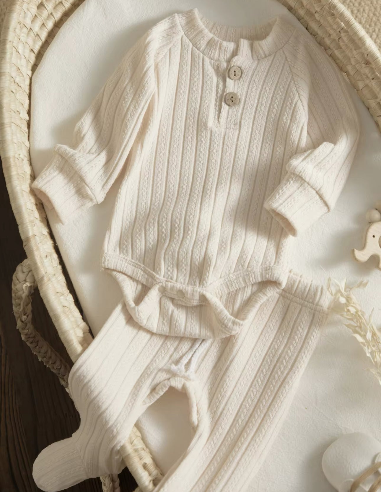 Pre order cream two piece set