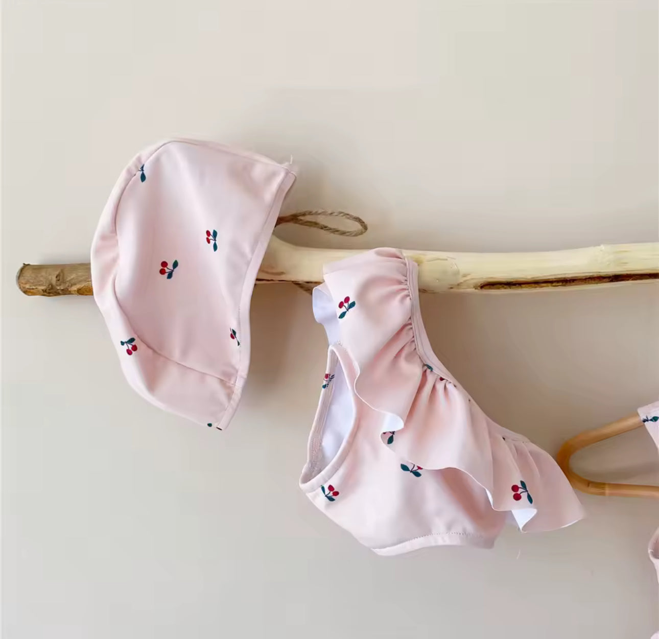 Cherry 3 piece swim set