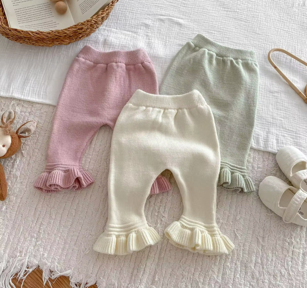 Pre order two piece knit cardigan and leggings