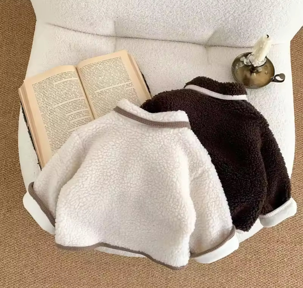 Fleece lined teddy coats