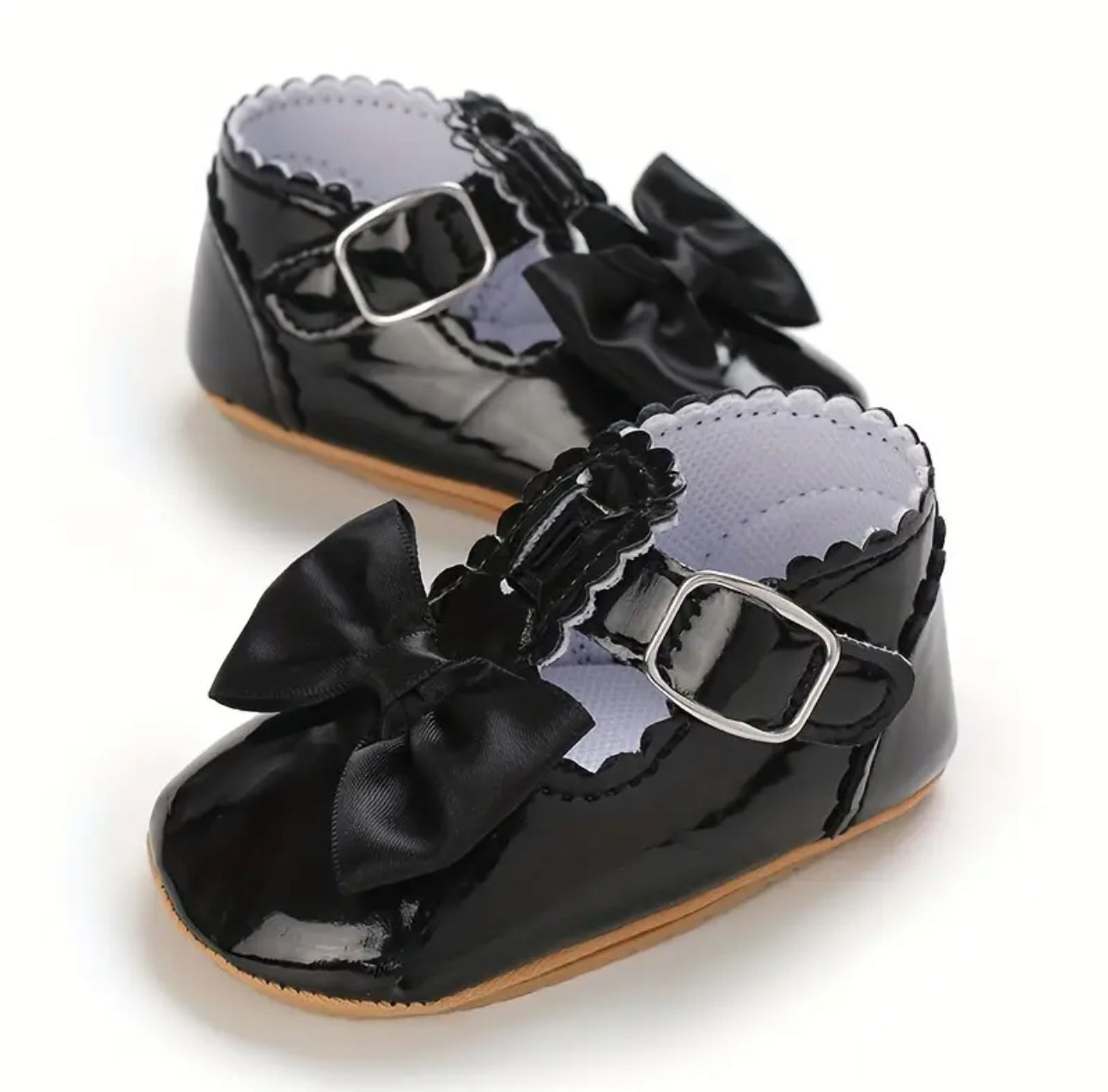 Pre order patent bow shoes