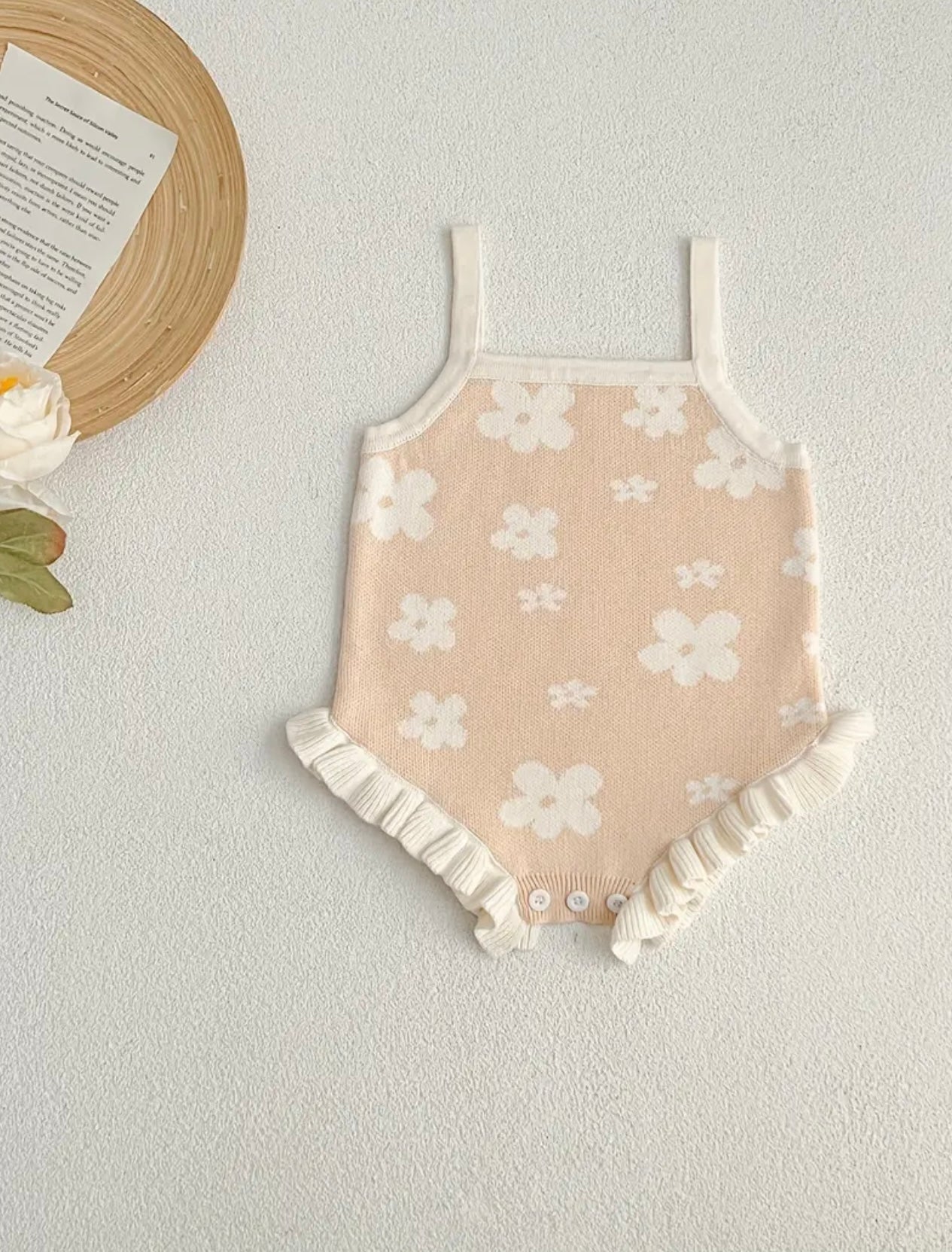 Pre order sunflower pink rompers