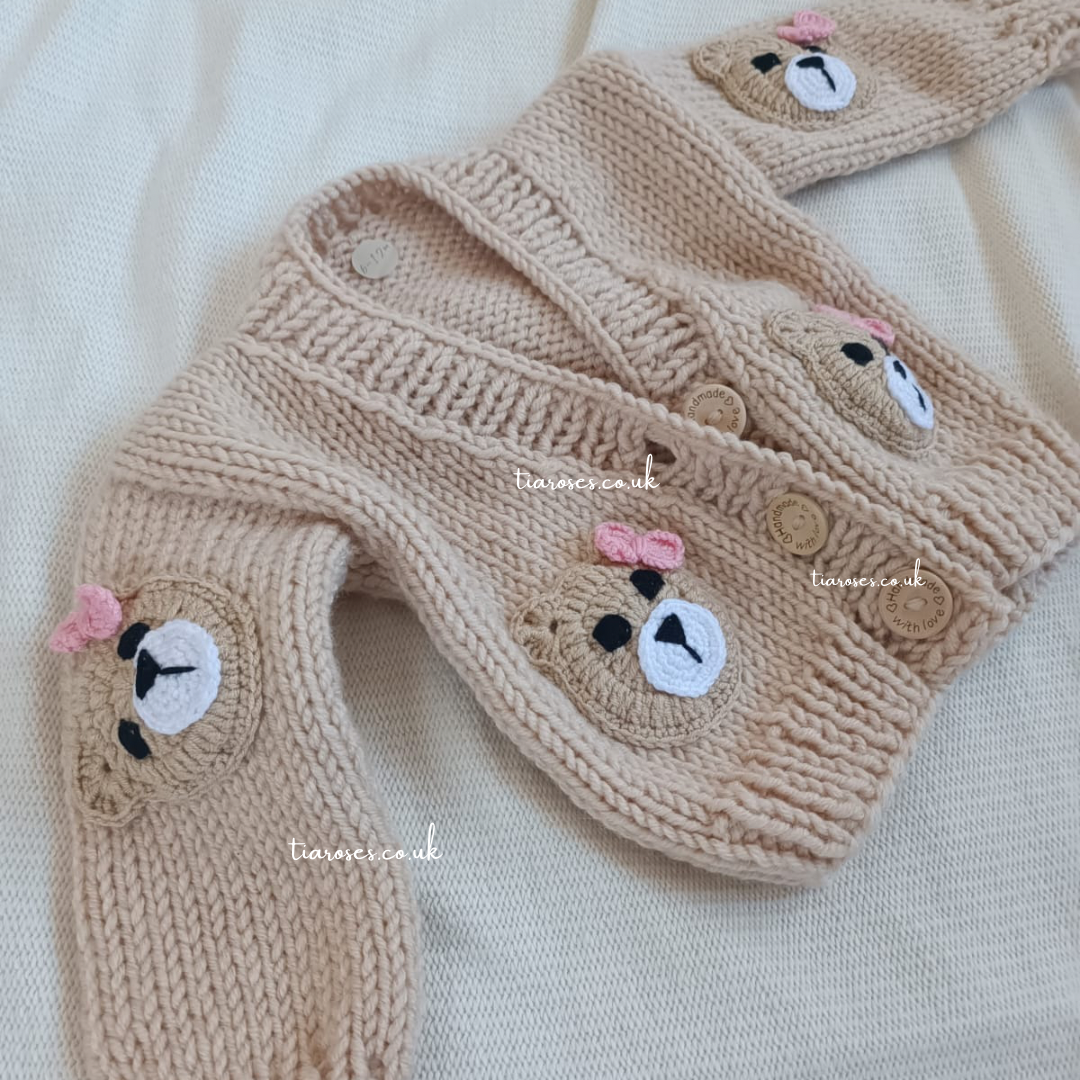 Pre order New collection teddy bear cardigans