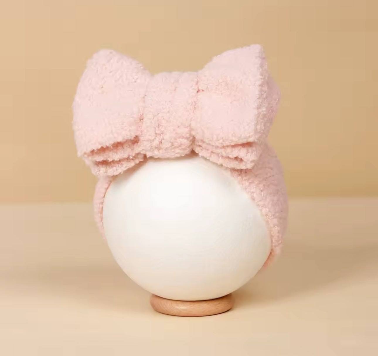 Giant teddy bow headband