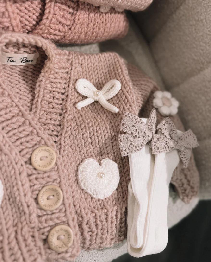 Designed by you handknitted by us: custom handknitted cardigan