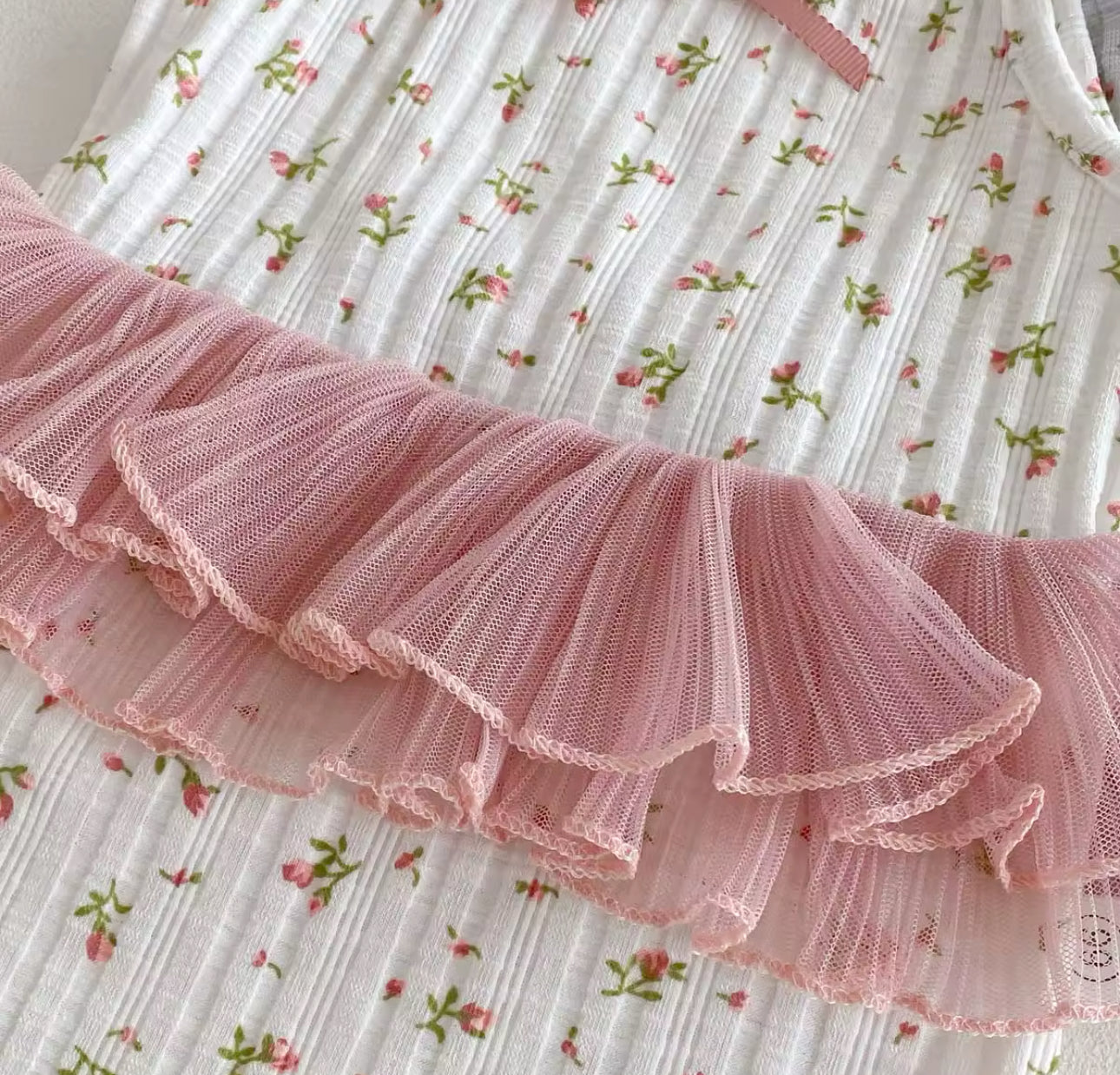 In stock summer cotton tutu rompers