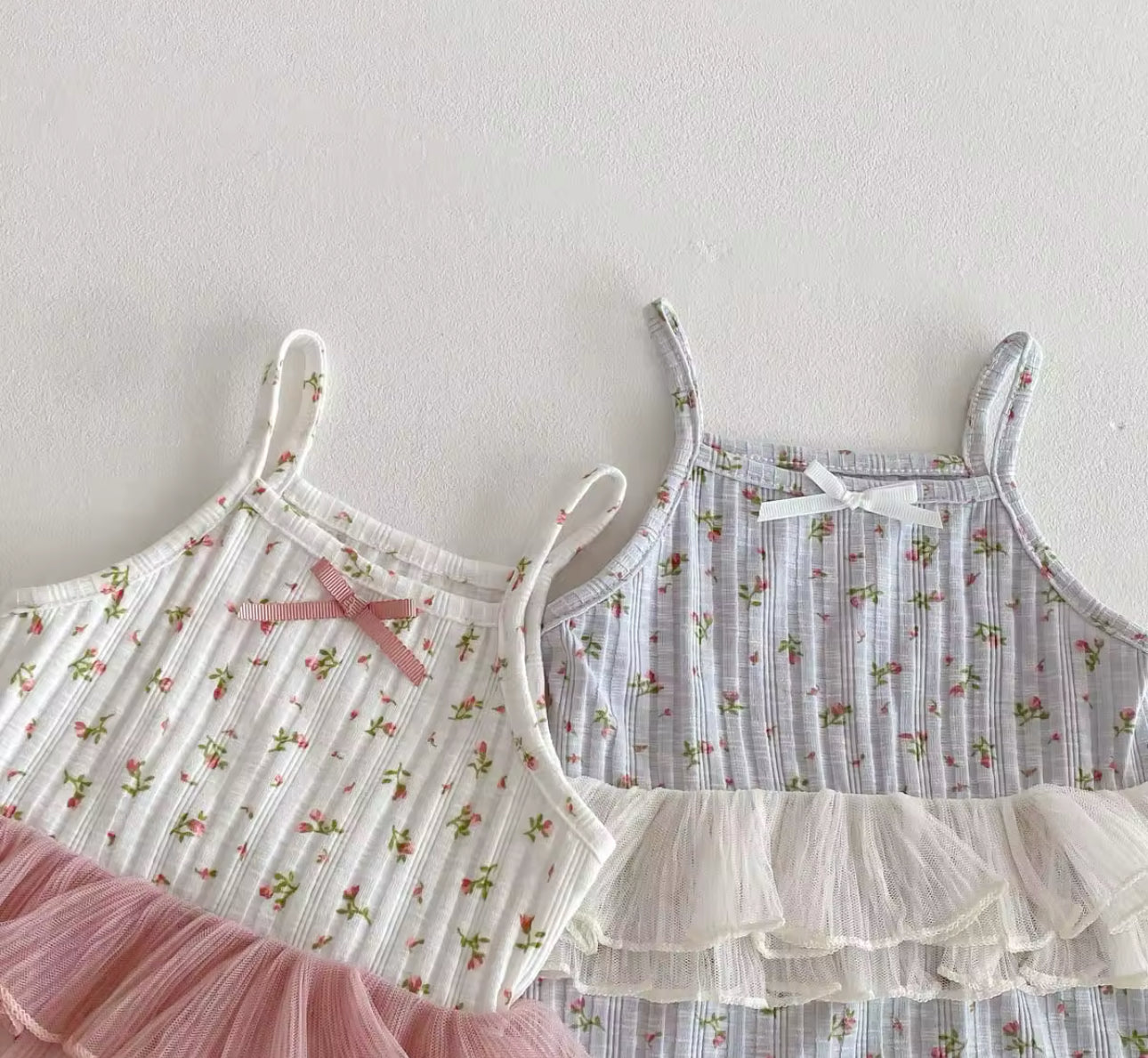 In stock summer cotton tutu rompers