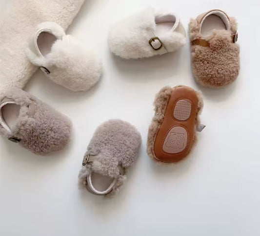 Autumn fleece shoes 0-2y