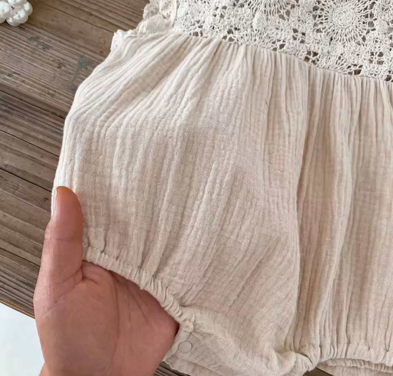 Beige romper
