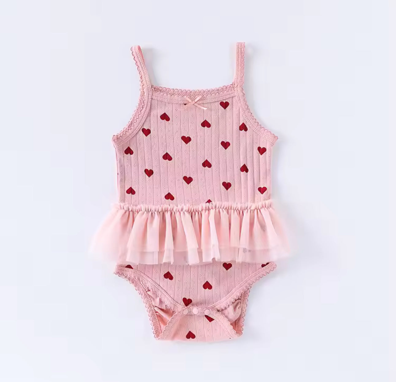 Pointelle tutu vests