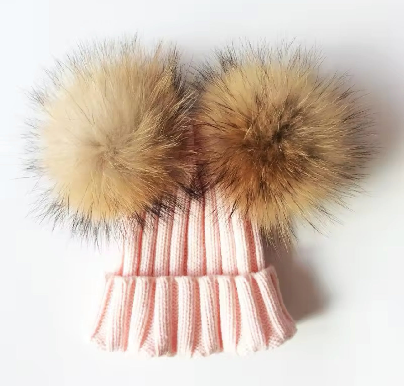 Pre order double Pom Pom hat