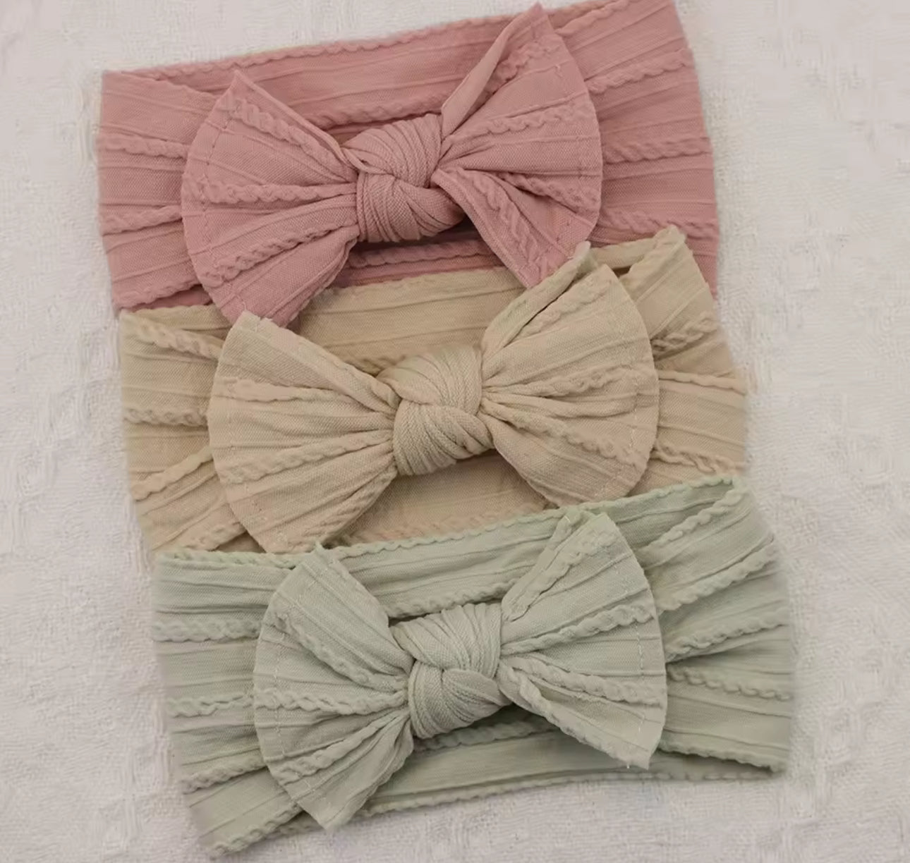 3 pack headband set dusky set