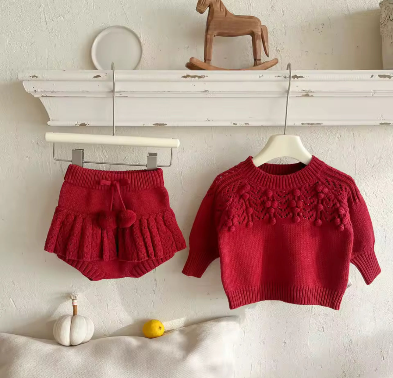 Knitted two piece set
