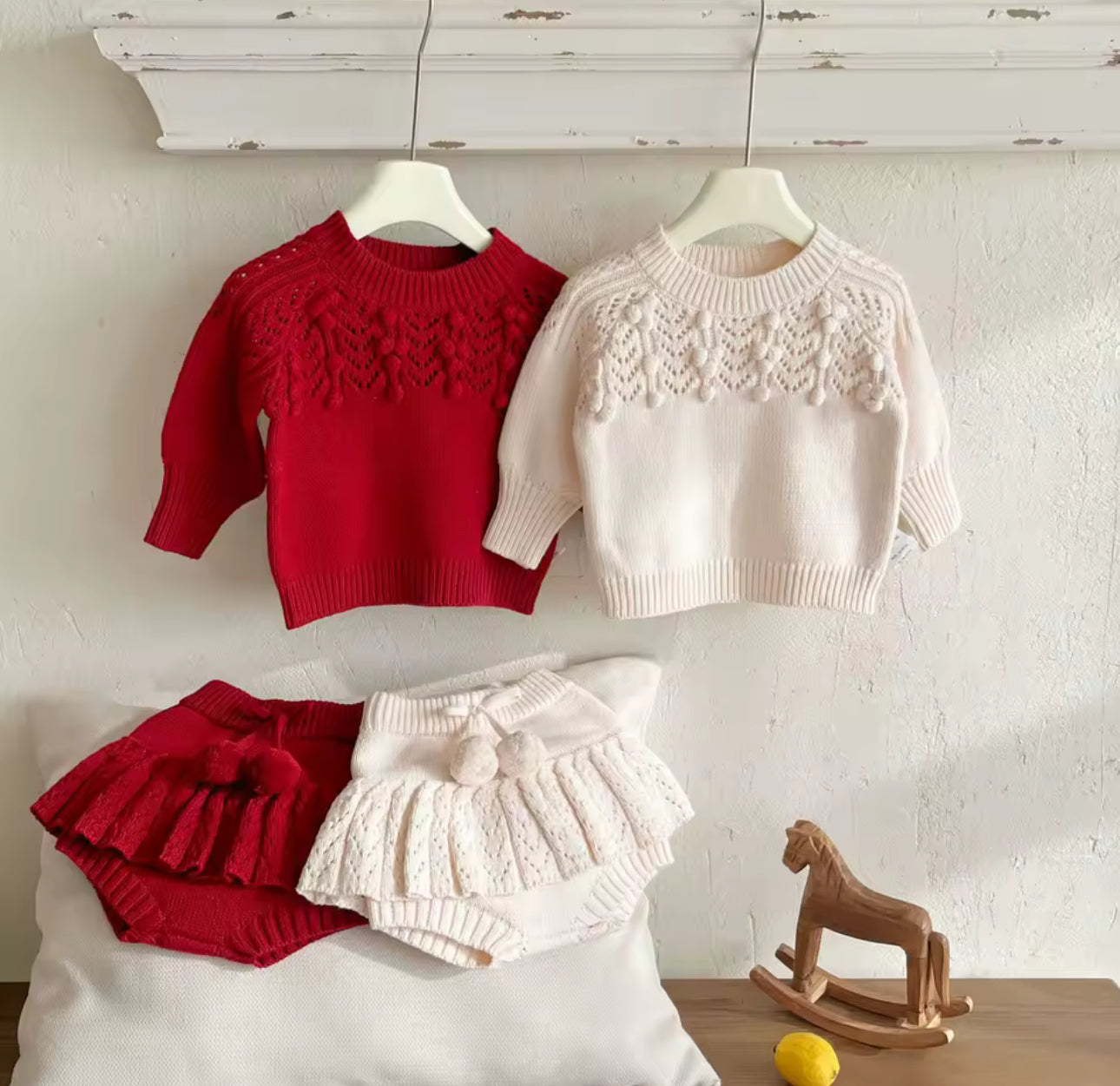 Knitted two piece set