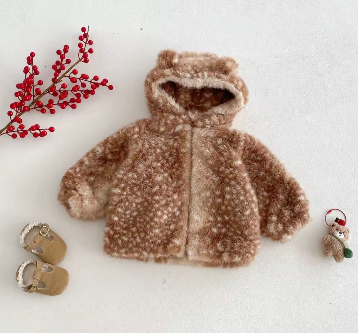 Bambi thick fleece jacket