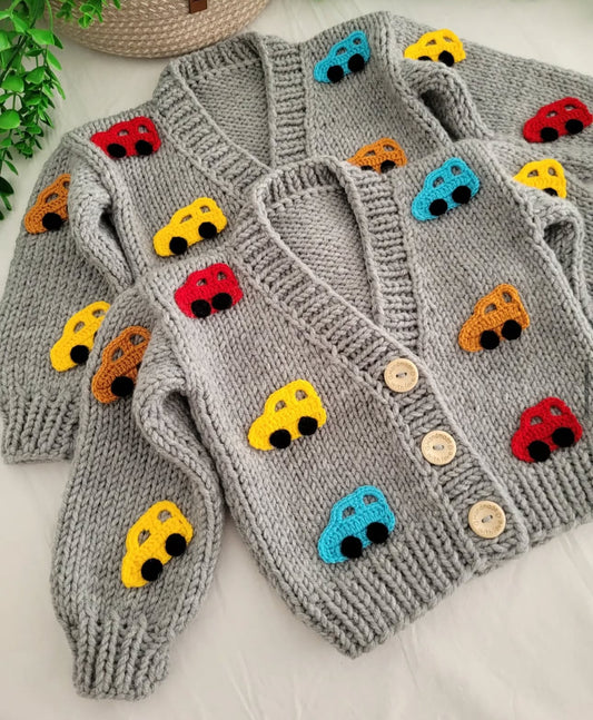 Pre order New truck handknitted cardigan