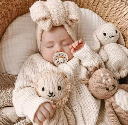 Giant teddy bow headband