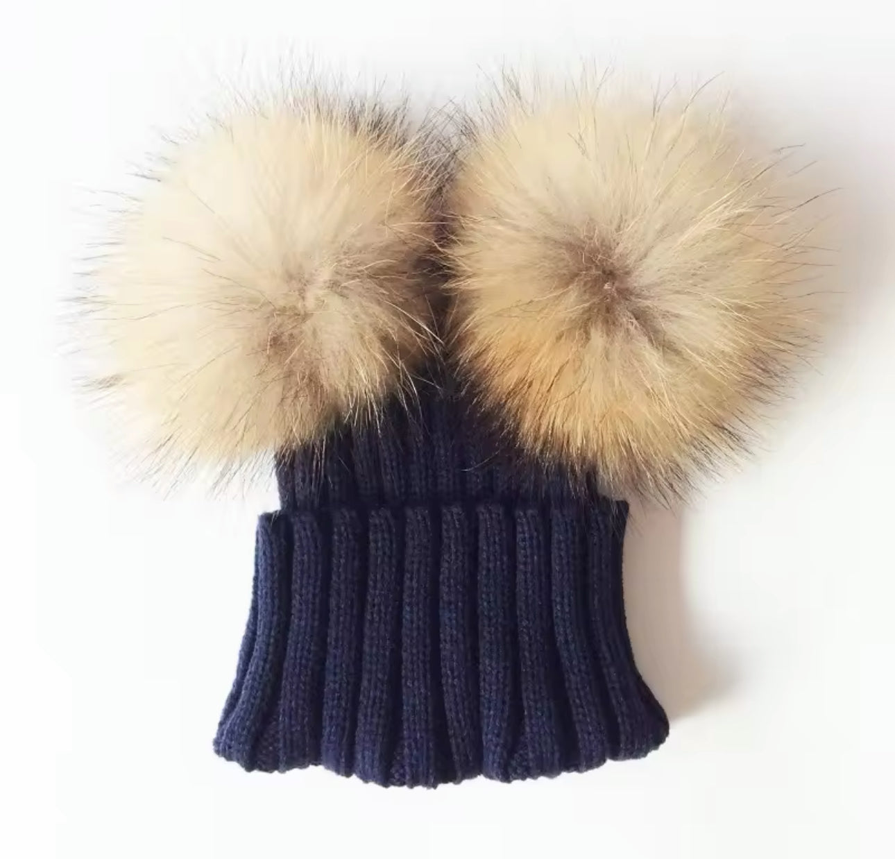 Pre order double Pom Pom hat