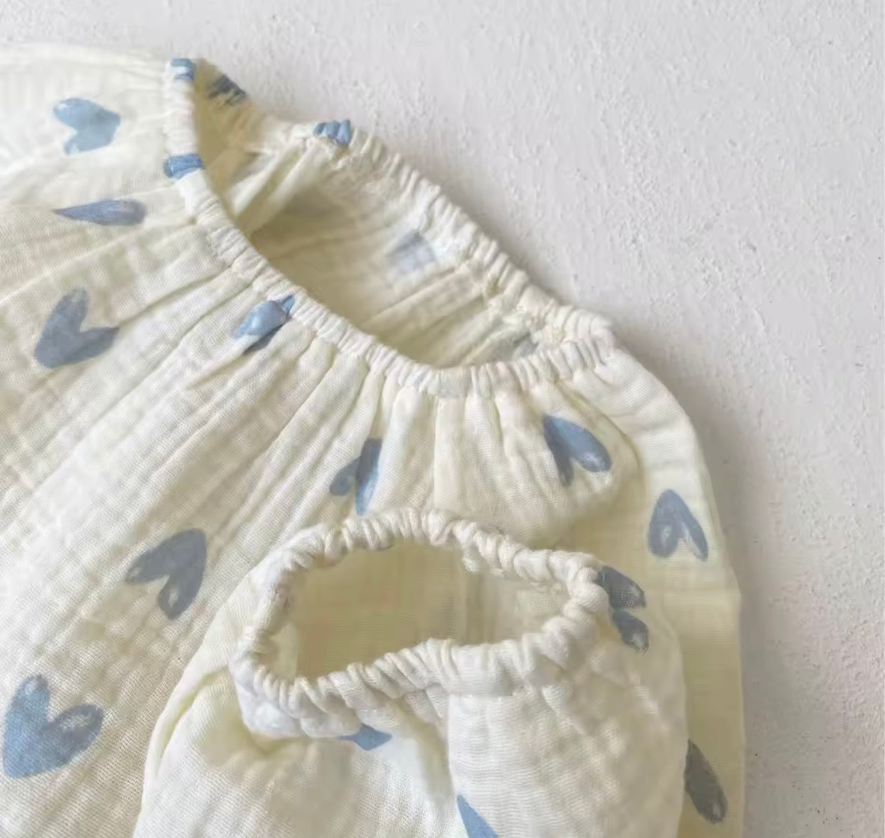 Baby blue two piece set