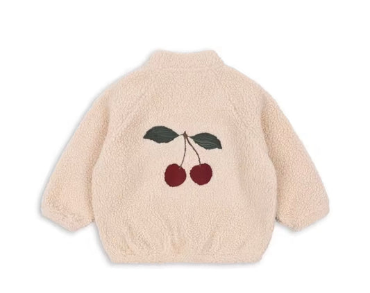 Cherry thick fleece