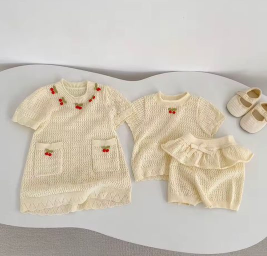 Soft knit cherry collection