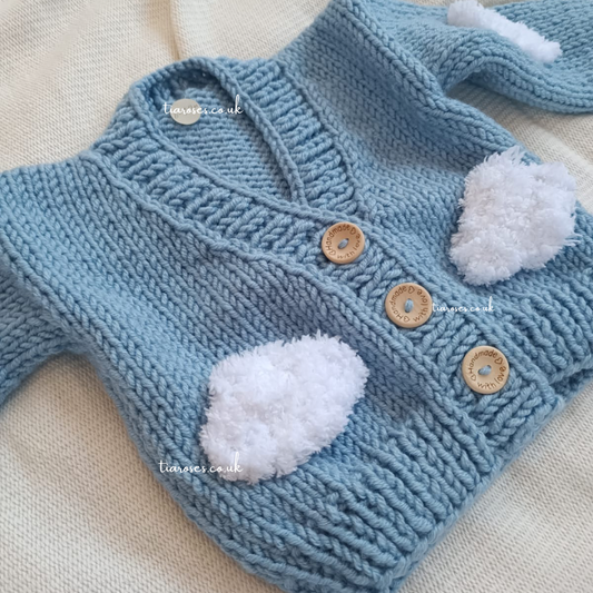 New collection pre order handknitted cloud cardigan/jumper