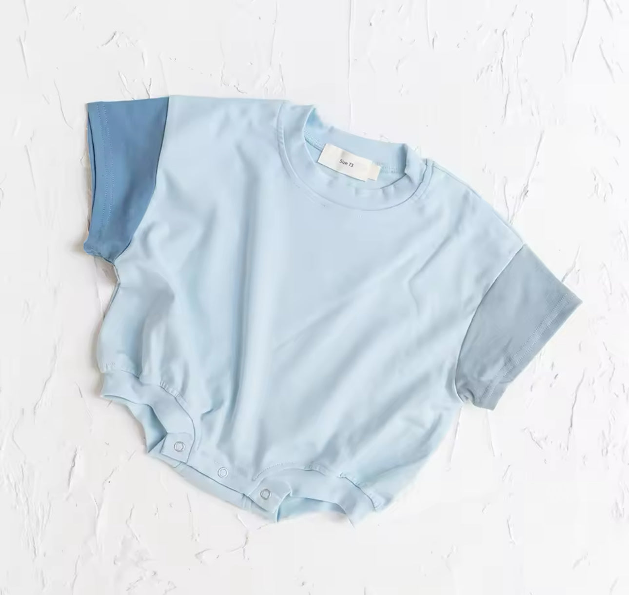 Boys summer cotton oversized summer box romper/set