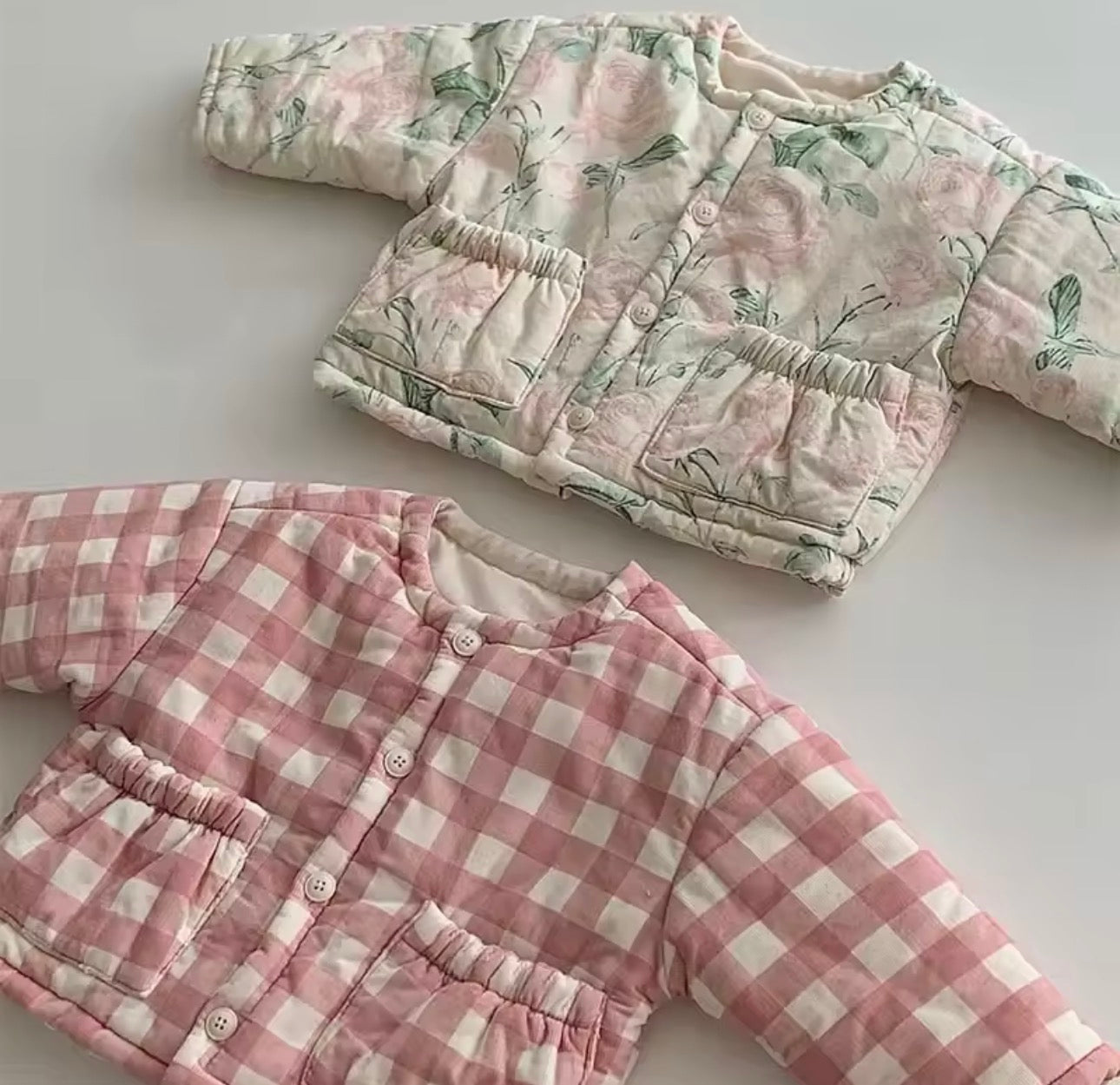 Front pocket button coat