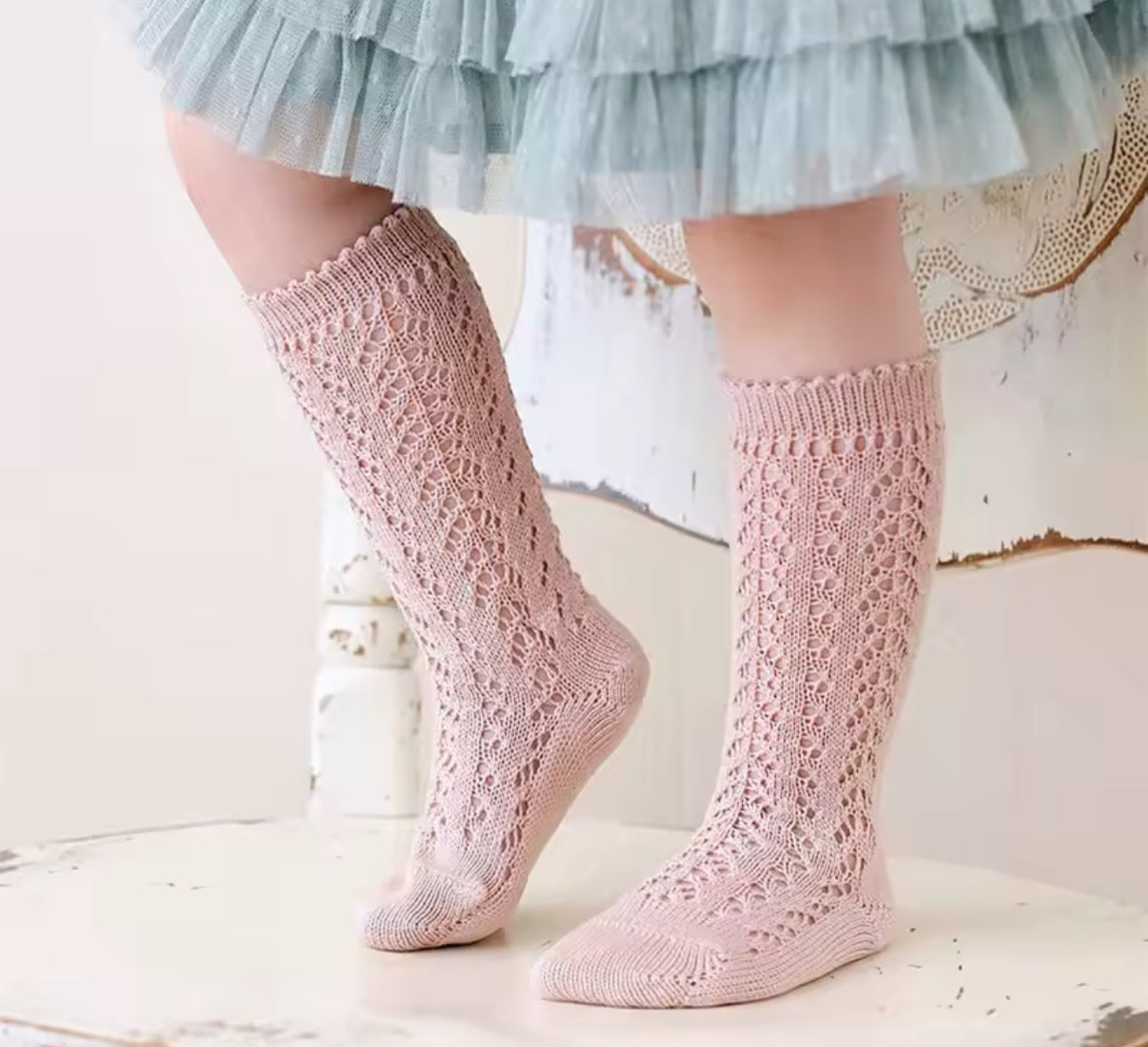 Hollow soft cotton socks