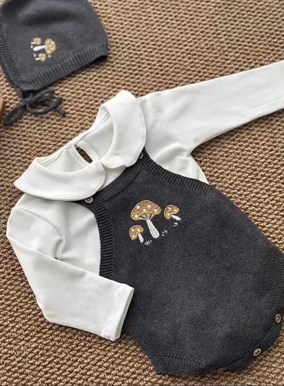 Woodland collection romper/cardigan/set